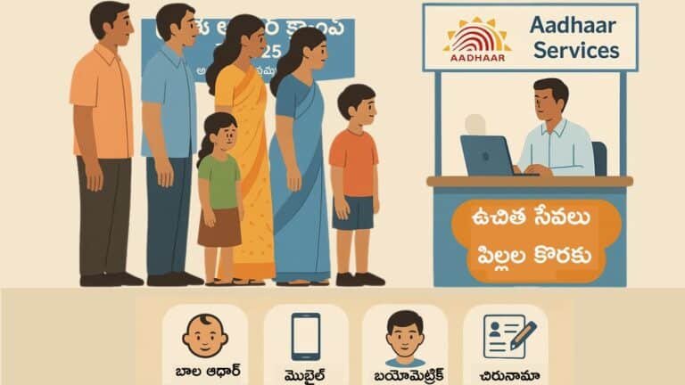 AP Free Aadhar Update Camps In May 2025 Details