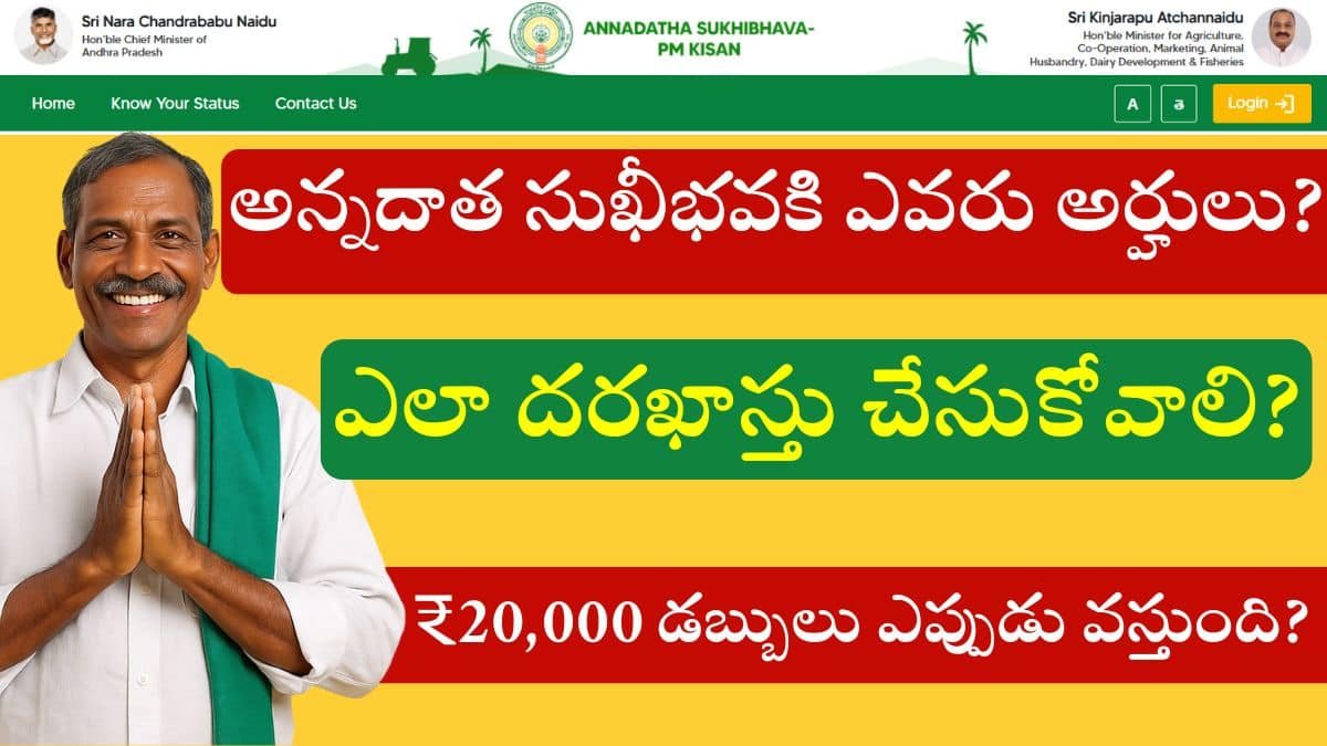 Annadatha Sukhibhava 2025 Eligibility and Benefits