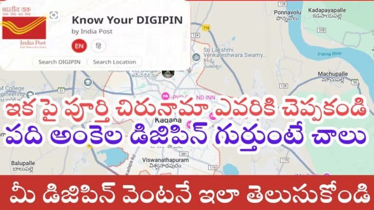 మీ డిజిపిన్ వెంటనే ఇలా తెలుసుకోండి
