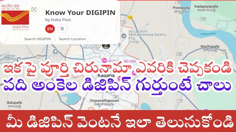 మీ డిజిపిన్ వెంటనే ఇలా తెలుసుకోండి