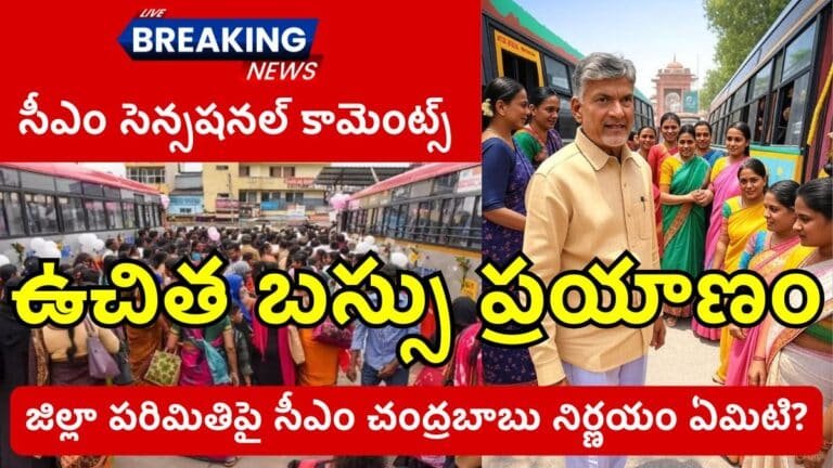 AP Free Bus For Women District Limit CM Decision