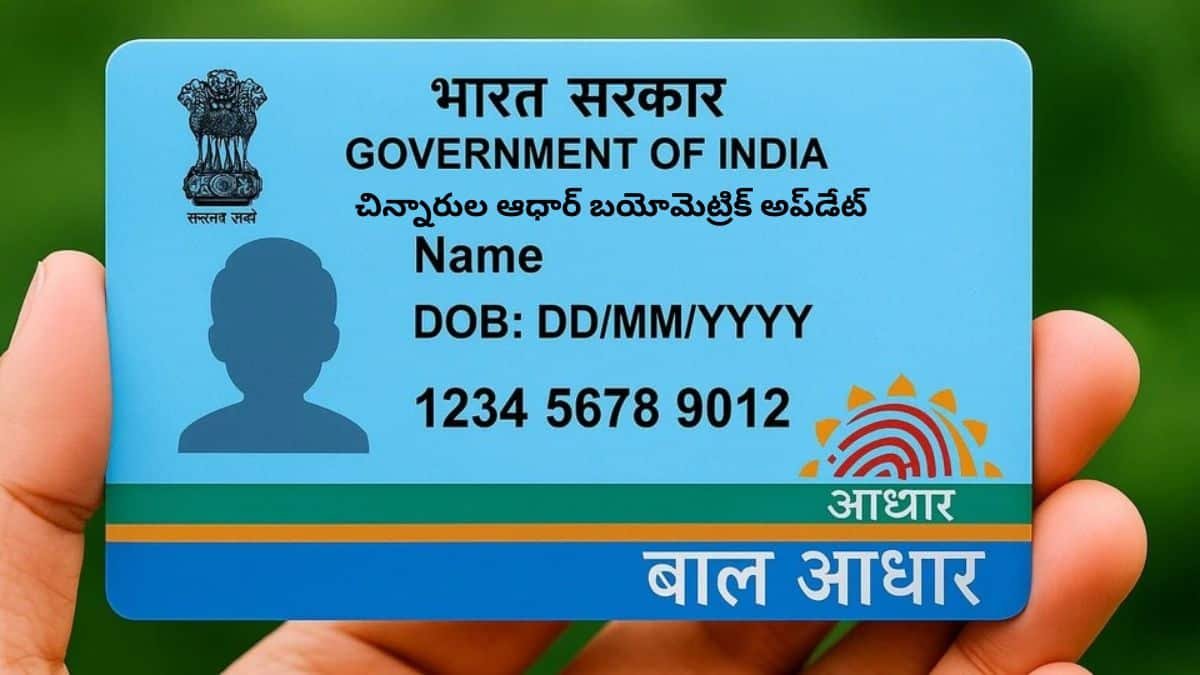 Aadhar Biometric Update Full Details
