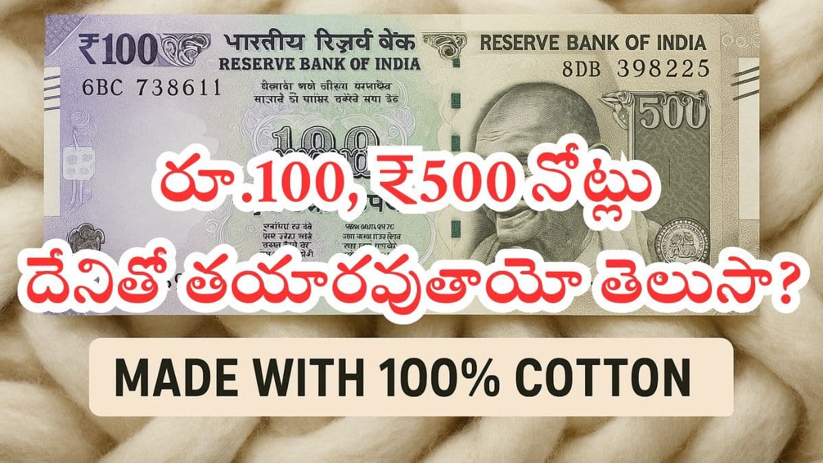 Indian Currency Notes Material Secrets 2025